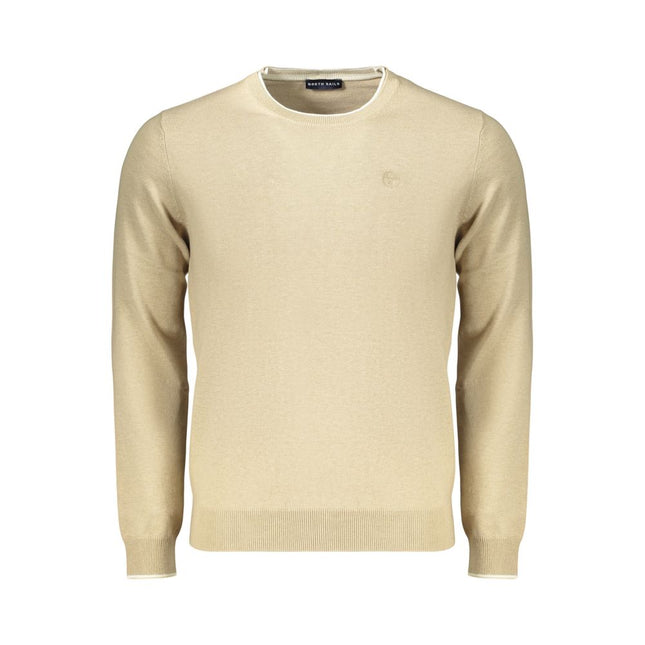 North Sails Beige Cotton Men's Pullover