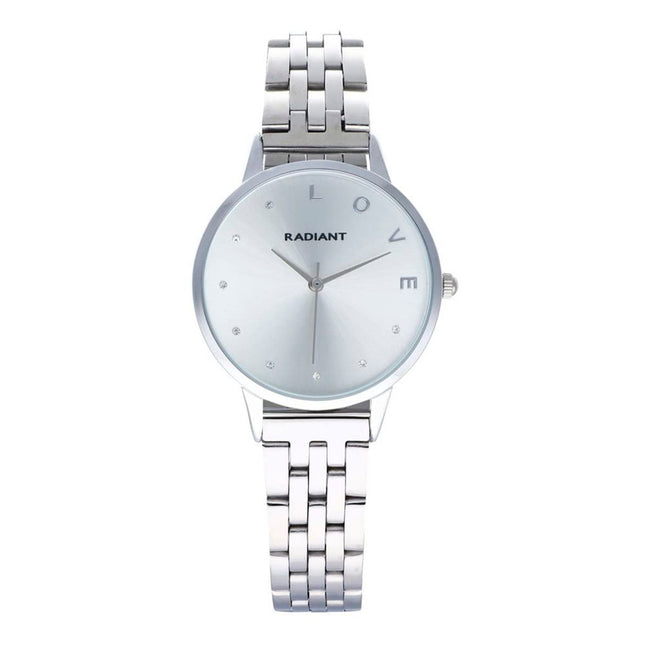 RADIANT Gray Stainless Steel Dress Watch