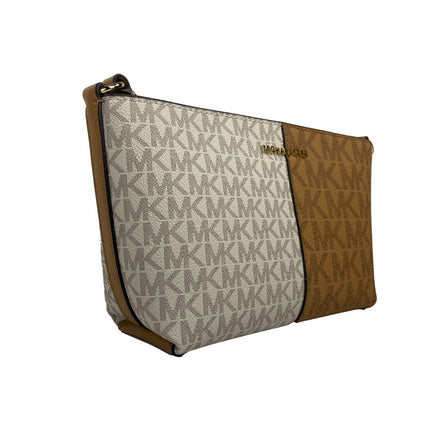 Michael Kors Jet Set - Small Two-Tone Logo Crossbody Bag
