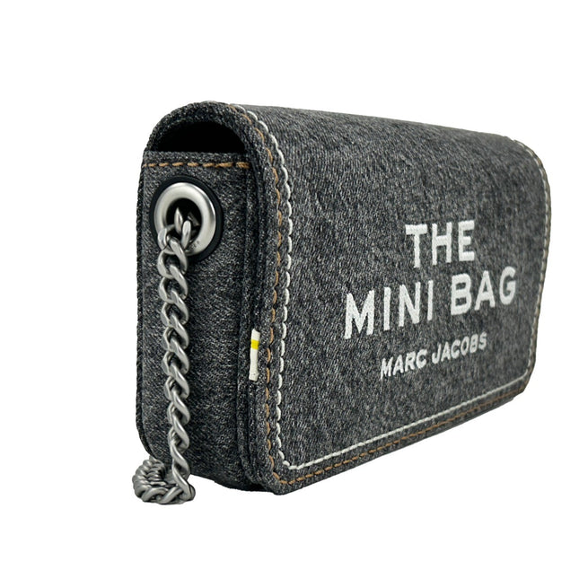 Marc Jacobs The Denim Chain Mini Bag - Black Wash
