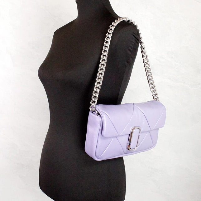 Marc Jacobs The J Marc Daybreak Diamond Quilted Leather Shoulder Crossbody Bag