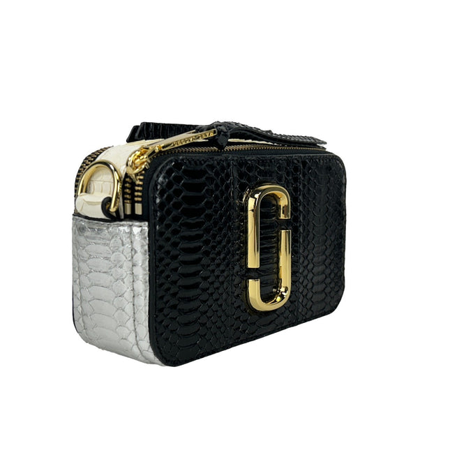 Marc Jacobs The Snapshot Snake Skin Crossbody Bag