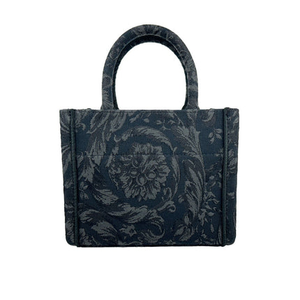 Versace Women'S 'Extra Small Athena' Shopping Bag Black
