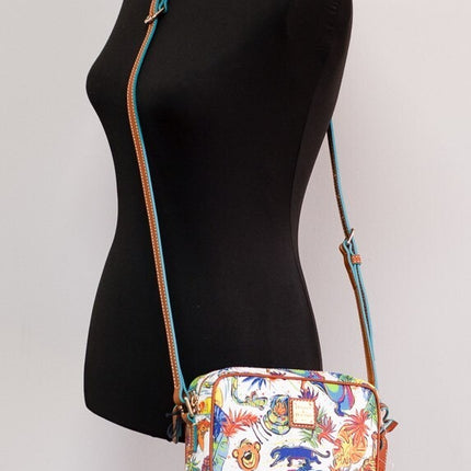 Dooney & Bourke Disney Small Jungle Book Coated Cotton Crossbody Bag Handbag