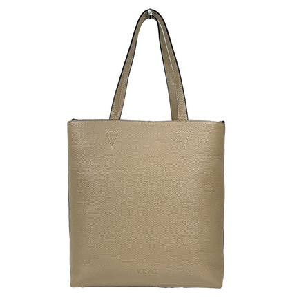 Versace Medusa Large Leather Tote Bag With Pouch