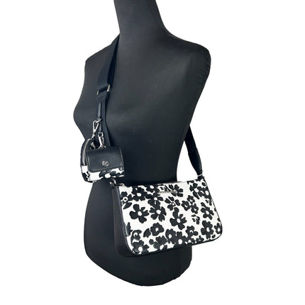 Michael Kors Floral Crossbody Tech Attachment Bag Purse