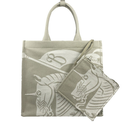 Burberry EKD Canvas Tote Bag With Coin Pouch