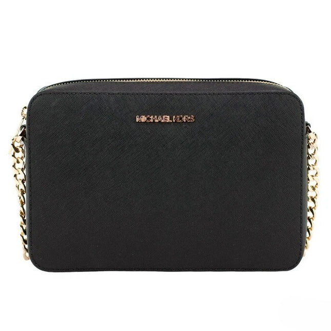 Michael Kors Women'S Top Zip Closure Saffiano Leather Crossbody Bag