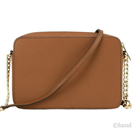 Michael Kors Women'S Zipper Closure Saffiano Leather Crossbody Bag