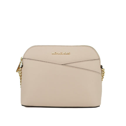 Michael Kors Women'S Jet Set Travel Dome Leather Crossbody Bag