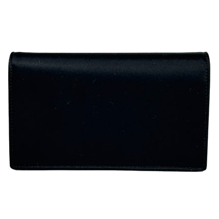 Versace Mini Chain Black Crossbody Wallet Bag