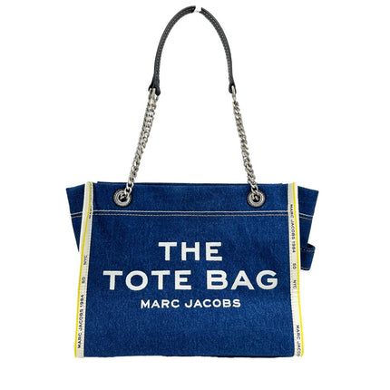 Marc Jacobs Denim Chain Medium The Tote Bag