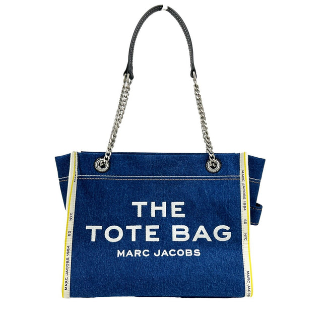 Marc Jacobs Denim Chain Medium The Tote Bag