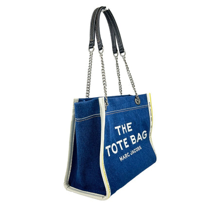Marc Jacobs Denim Chain Medium The Tote Bag