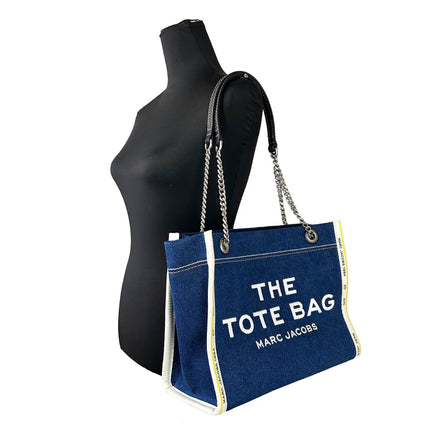 Marc Jacobs Denim Chain Medium The Tote Bag