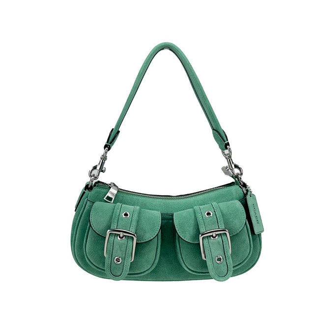 COACH Coach Ashton Suede Shoulder Bag Purse