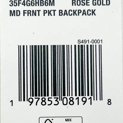 Michael Kors Sheila Medium PVC Backpack Bookbag