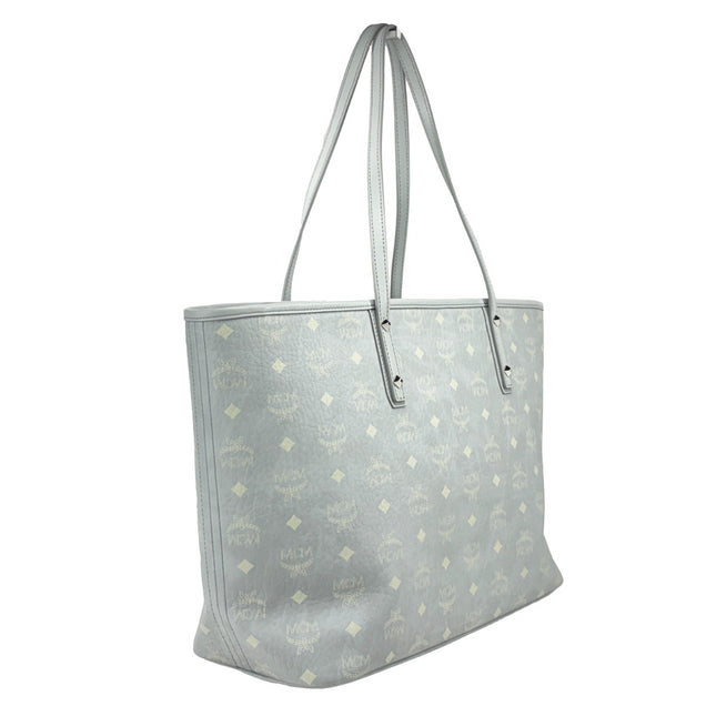 MCM Aren Leather Shoulder Tote Bag