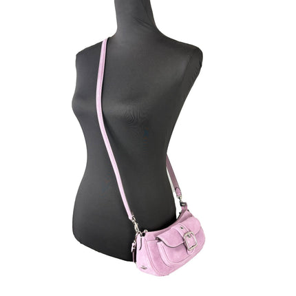 COACH Coach Mini Ashton Suede Shoulder Bag Purse