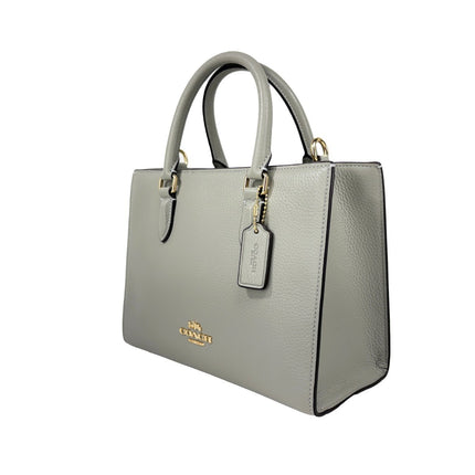 COACH Coach Maggie Small Leather Crossbody Tote Bag