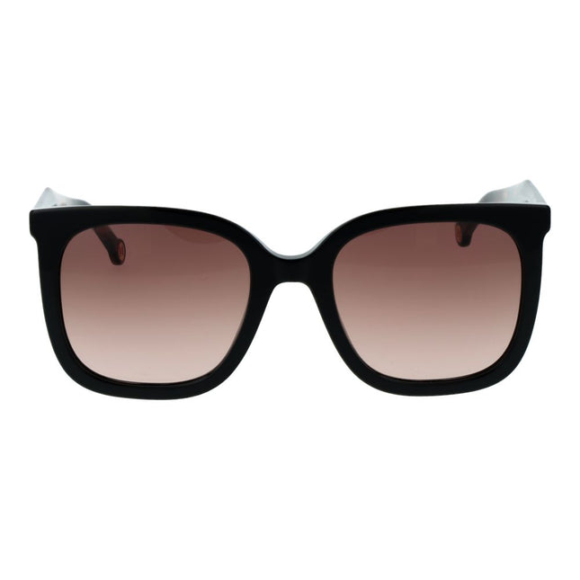 Carolina Herrera Black Acetate Sunglasses