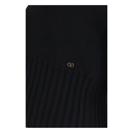 Valentino Black Cotton Cardigan