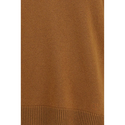 Valentino Brown Cashmere Sweater