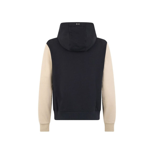 Herno Blue Cotton Sweatshirt
