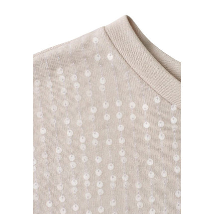 Street One Beige Polyester T-Shirt