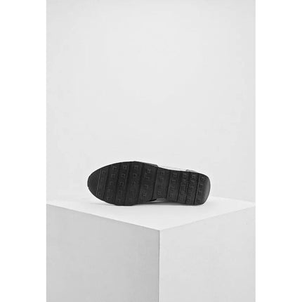 Pollini Blue Polyamide Athletic Sneakers Pollini