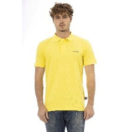 Baldinini Trend Black And White Cotton Polo Shirt Baldinini Trend