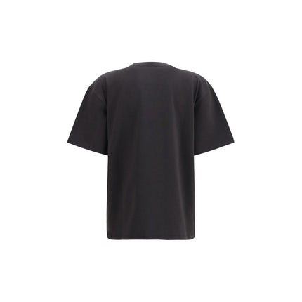 Ganni Black Cotton T-Shirt