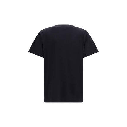 Ganni Black Cotton T-Shirt