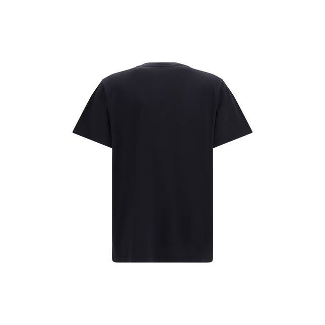 Ganni Black Cotton T-Shirt