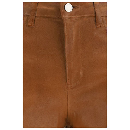 L'Agence Beige Cotton Jeans Denim