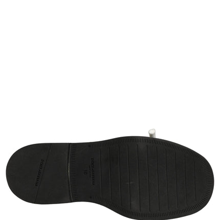 Dolce & Gabbana Brown Leather Slip On Flat Sandals Men Shoes