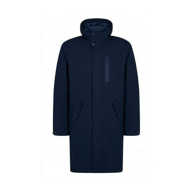 Herno Blue Polyester Coat