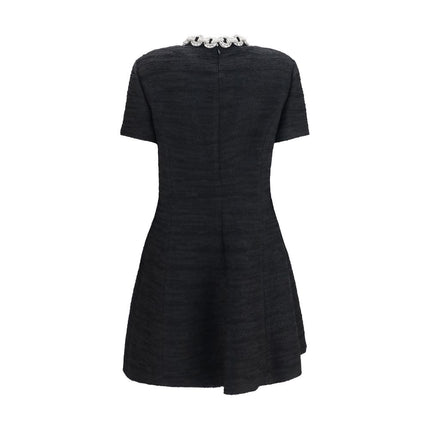 Valentino Black Cotton Casual Dress