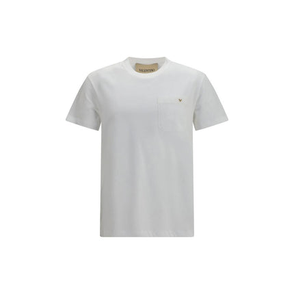 Valentino White Cotton T-Shirt