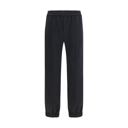 Valentino Black Cotton Joggers (Workout Pants)