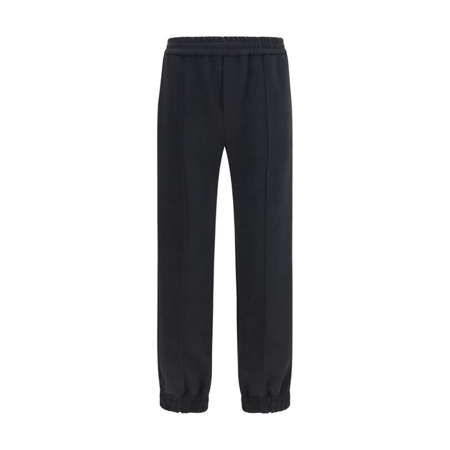 Valentino Black Cotton Joggers (Workout Pants)