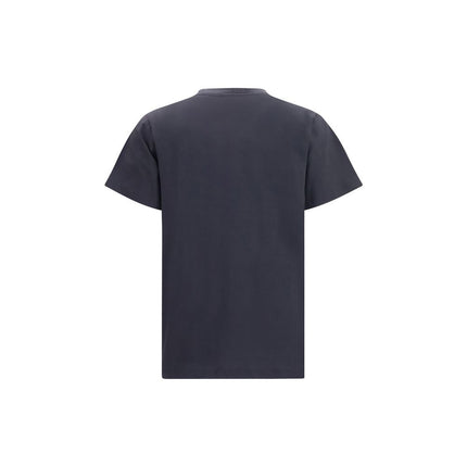 Ganni Black Cotton T-Shirt