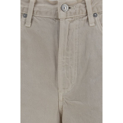 Citizens of Humanity Beige Cotton Jeans Denim