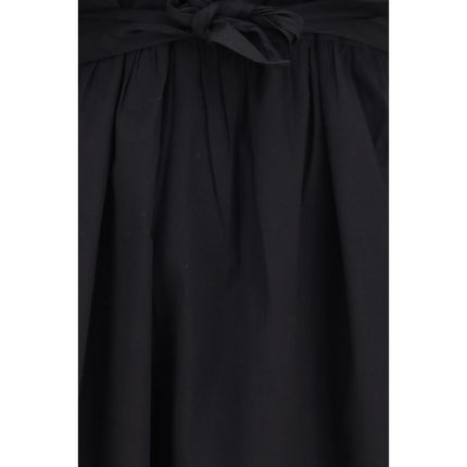 Ganni Black Cotton Casual Dress