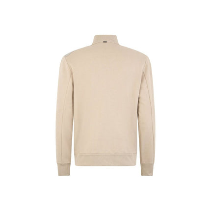 Herno Beige Cotton Sweatshirt