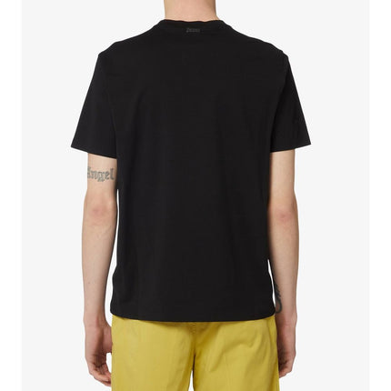 Herno Black Cotton T-Shirt