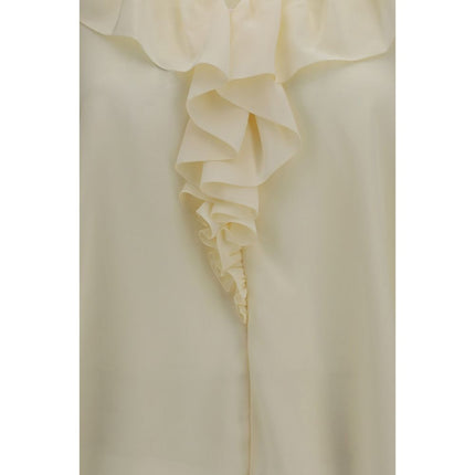Chloé Beige Silk Blouse
