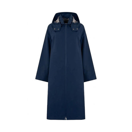 Herno Blue Polyester Coat