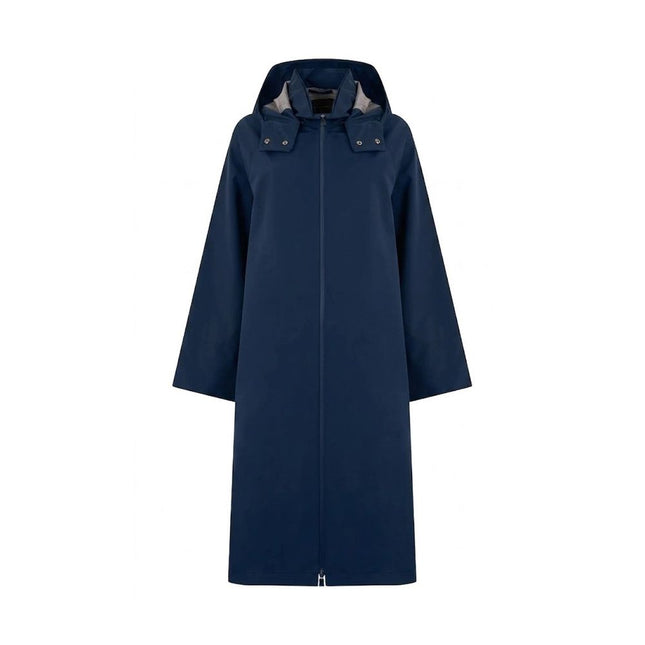 Herno Blue Polyester Coat