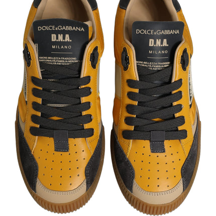 Dolce & Gabbana Multicolor MIAMI Low Top Men Sneakers Shoes